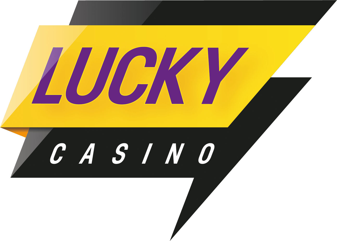 Logo LuckyCasino Keltainen Violetti